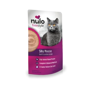 Nulo Freestyle Silky Mousse Beef And Sardine Recipe 2.8-oz, Wet Cat Food