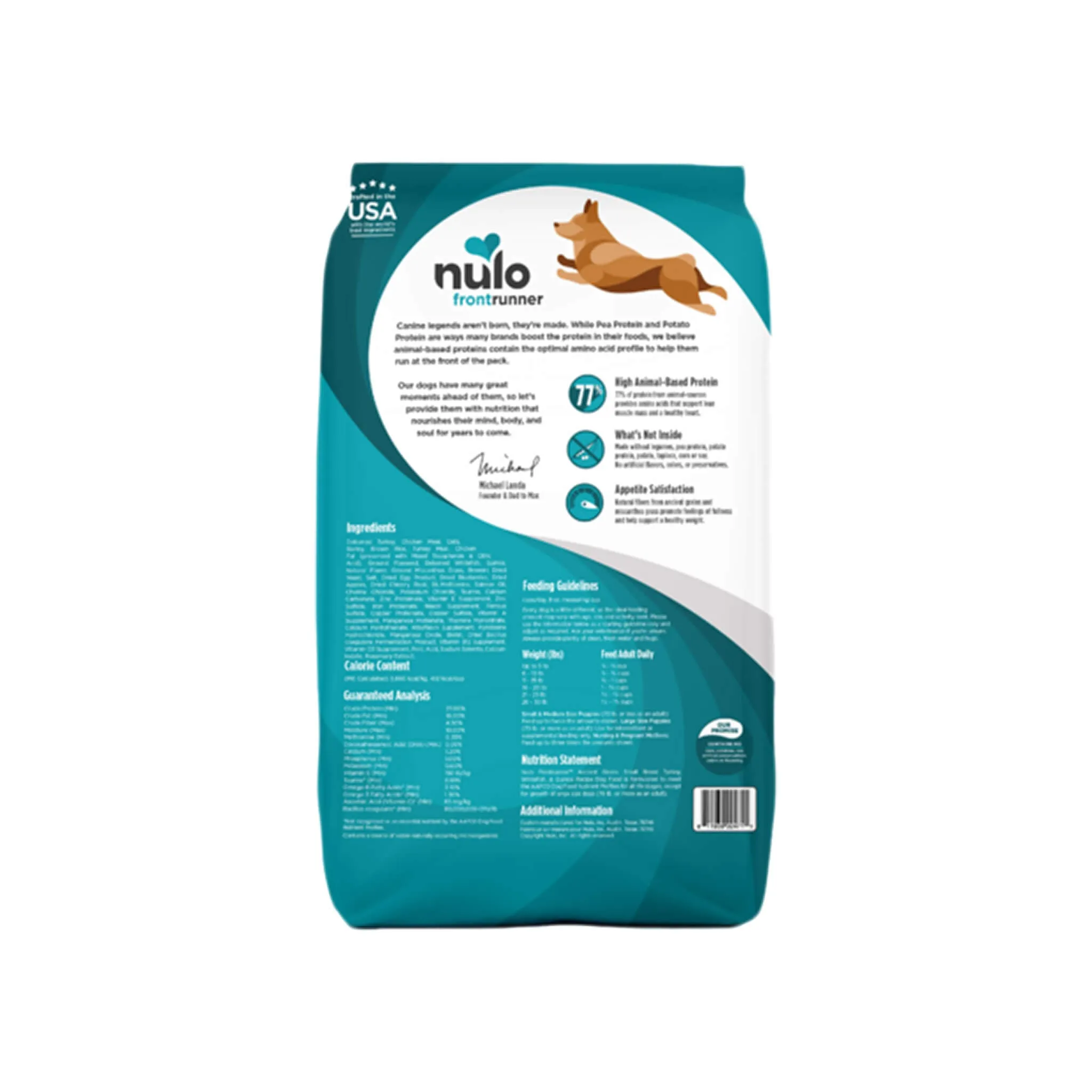 Nulo Frontrunner Small Breed Dry Dog Food