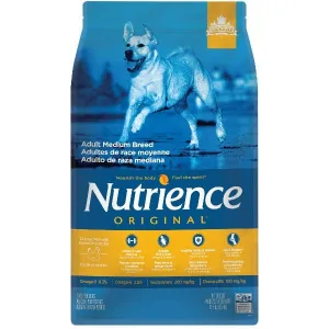 Nutrience Original Adult Medium Breed Dry Dog Food, 11.5kg