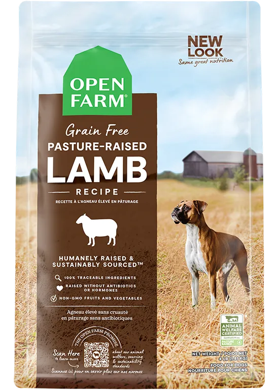 Open Farm Pasture-Raised Lamb Grain-Free Dry Dog Food