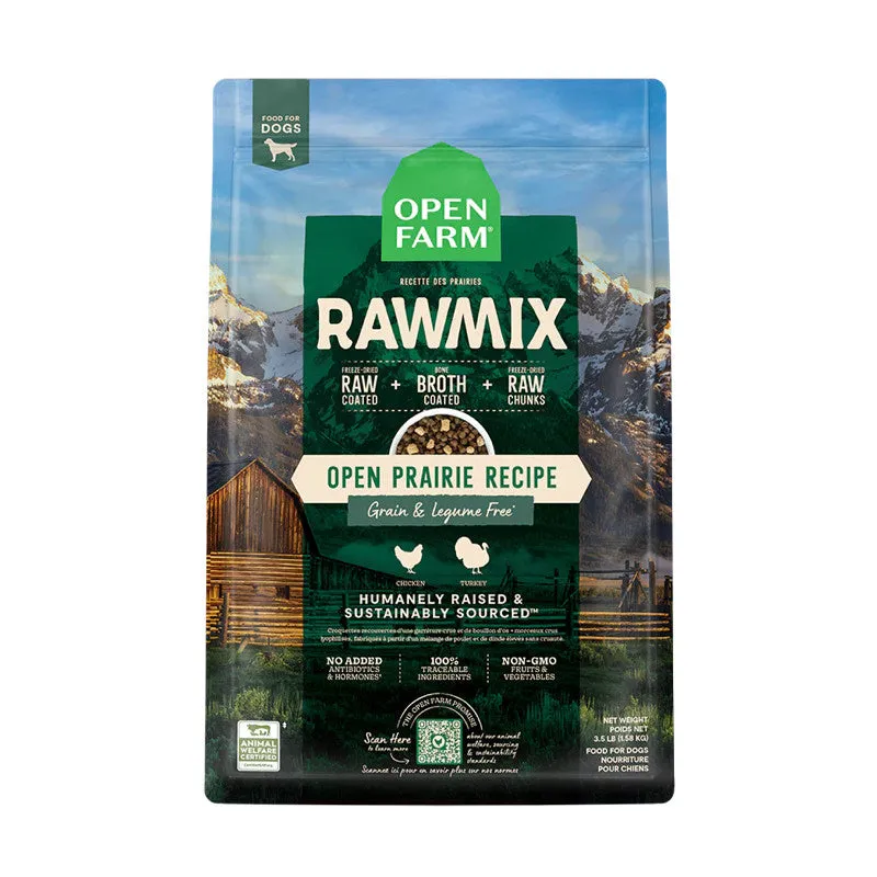 Open Farm RawMix Open Prairie Grain-Free Dog Food