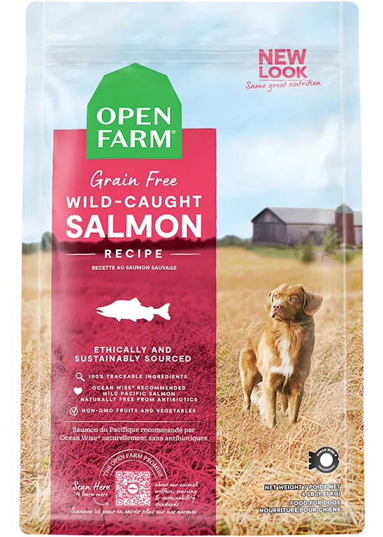 Open Farm Wild-Caught Salmon Grain-Free Dry Dog Food