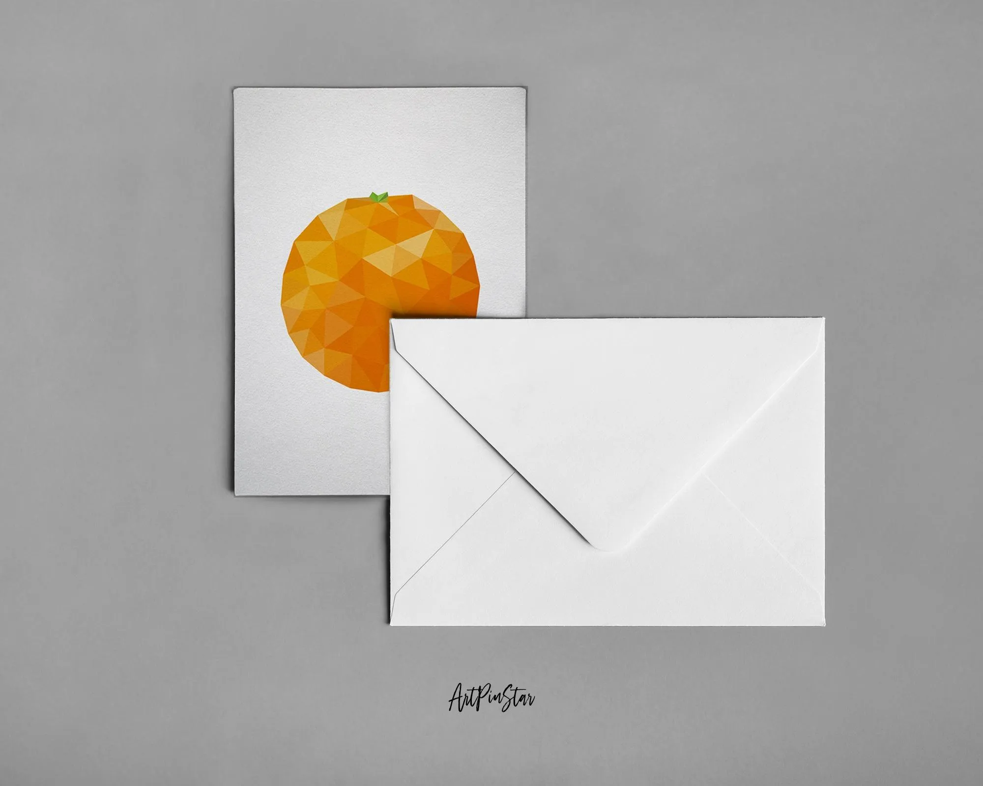 Orange Food Customized Gift Cards