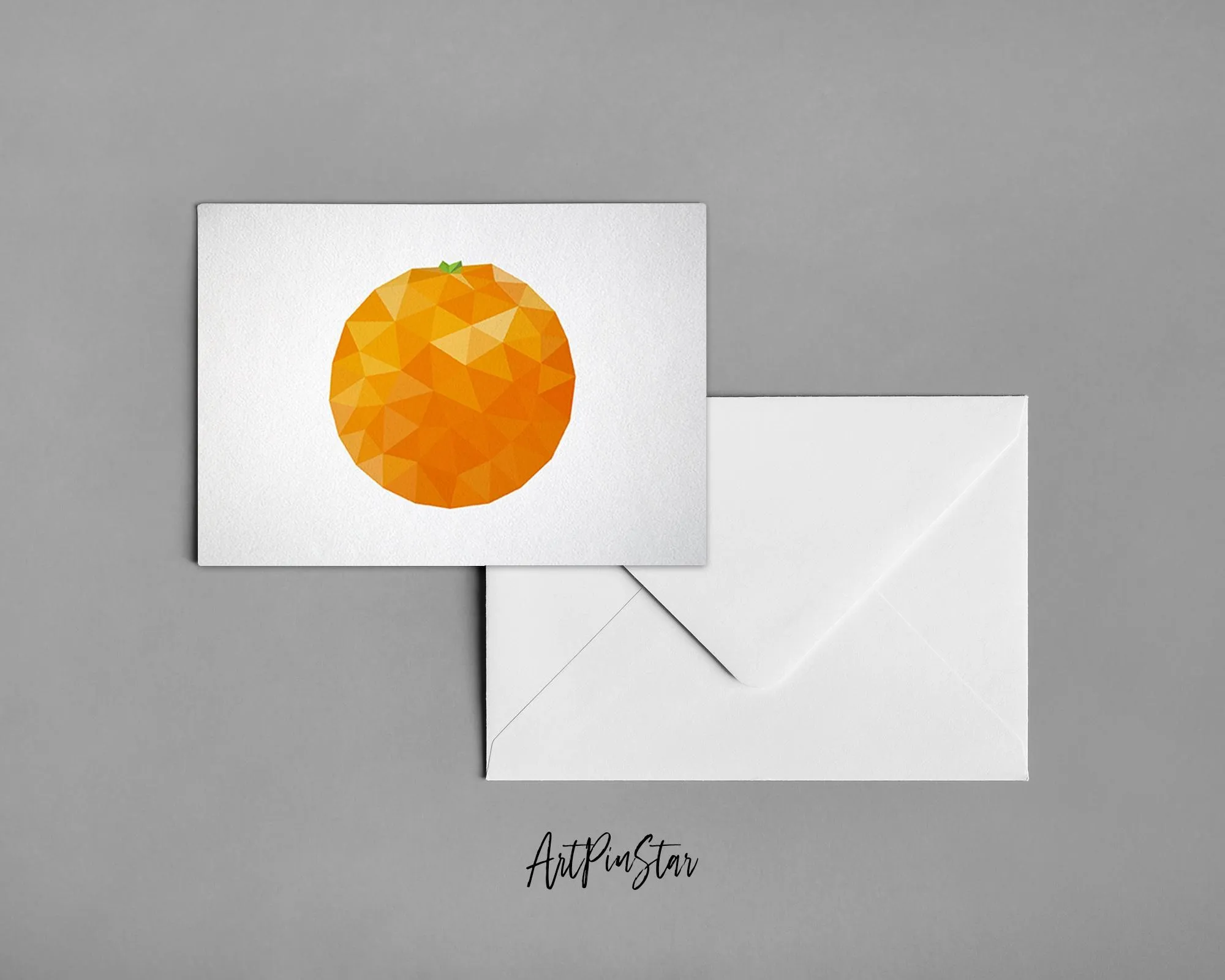 Orange Food Customized Gift Cards