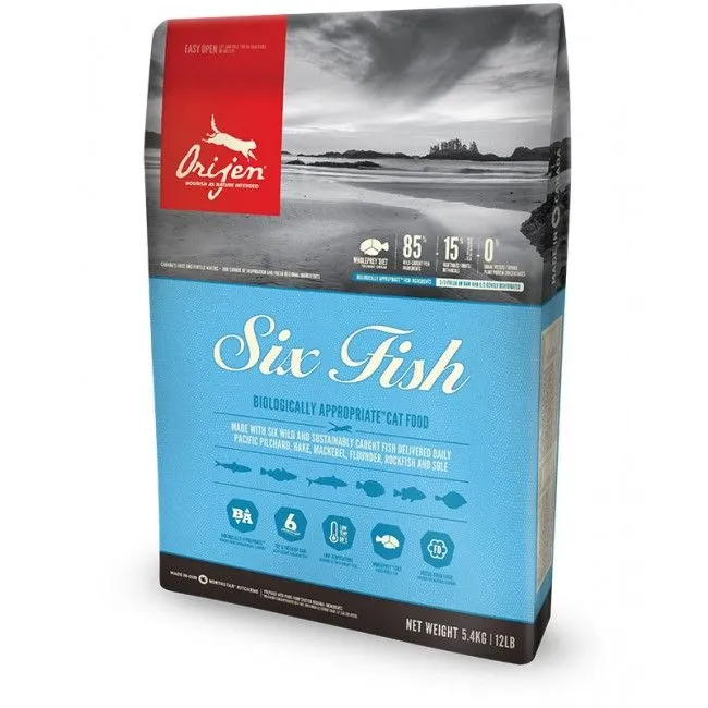 Orijen Six Fish Cat - 5.4Kg