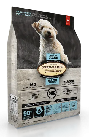 Oven-Baked Tradition Grain-Free Dry Food for Small Dog Breeds - Fish