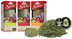 Oxbow Healthy Stacks, All Natural Compressed Hay