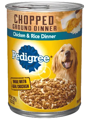 PEDIGREE® Chopped Ground Dinner with Chicken and Rice Wet Dog Food