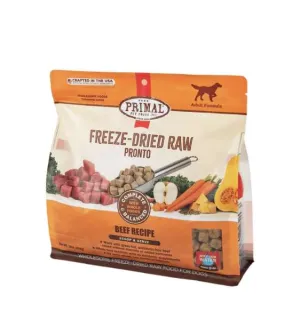 Primal Canine Freeze Dried Raw Pronto (Beef)