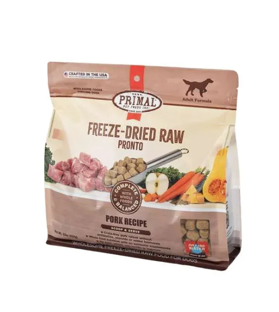 Primal Canine Freeze Dried Raw Pronto (Pork)