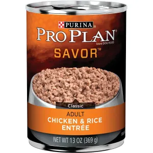 Pro Plan Savor Adult Chicken & Rice Wet Dog Food