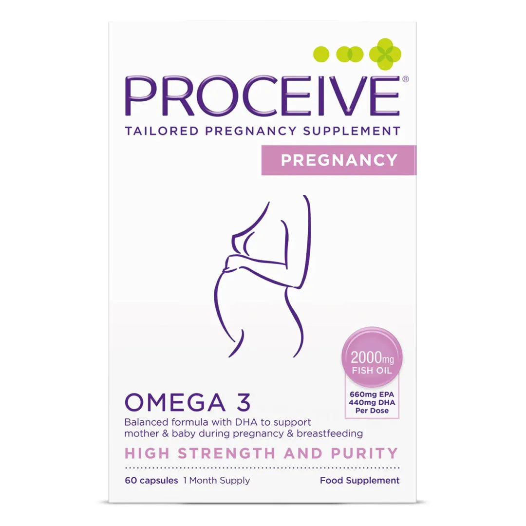 Proceive Pregnancy Omega 3 60 Capsules