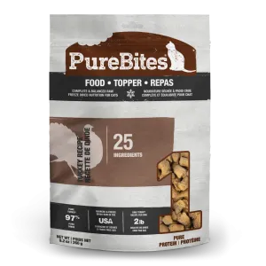 PureBites Cat Food Topper Turkey Recipe