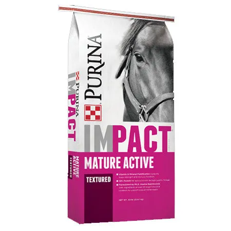 Purina Impact Mature Active Textured Horse Feed