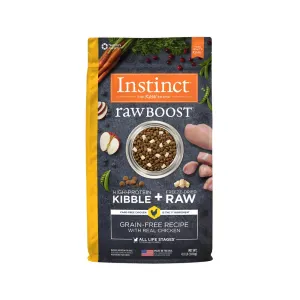 Raw Boost All Life Stages Grain Free Kibble   Raw Dog Dry Food - Chicken