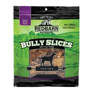 Redbarn Bully Slices Peanut Butter Flavor 9oz