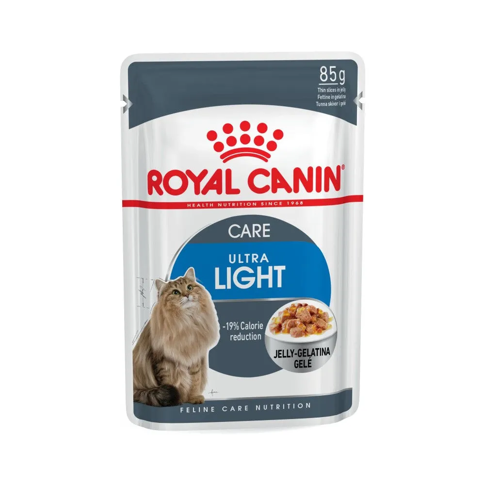 Royal Canin Light Weight Cat Food in Jelly Pouches 12 x 85g