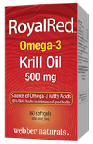 RoyalRed Omega-3 Krill Oil, 500 mg, 60 softgels