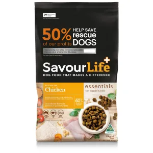 Savourlife Essentials Dry Dog Food Chicken with Veggies & Rice 15kg^^^