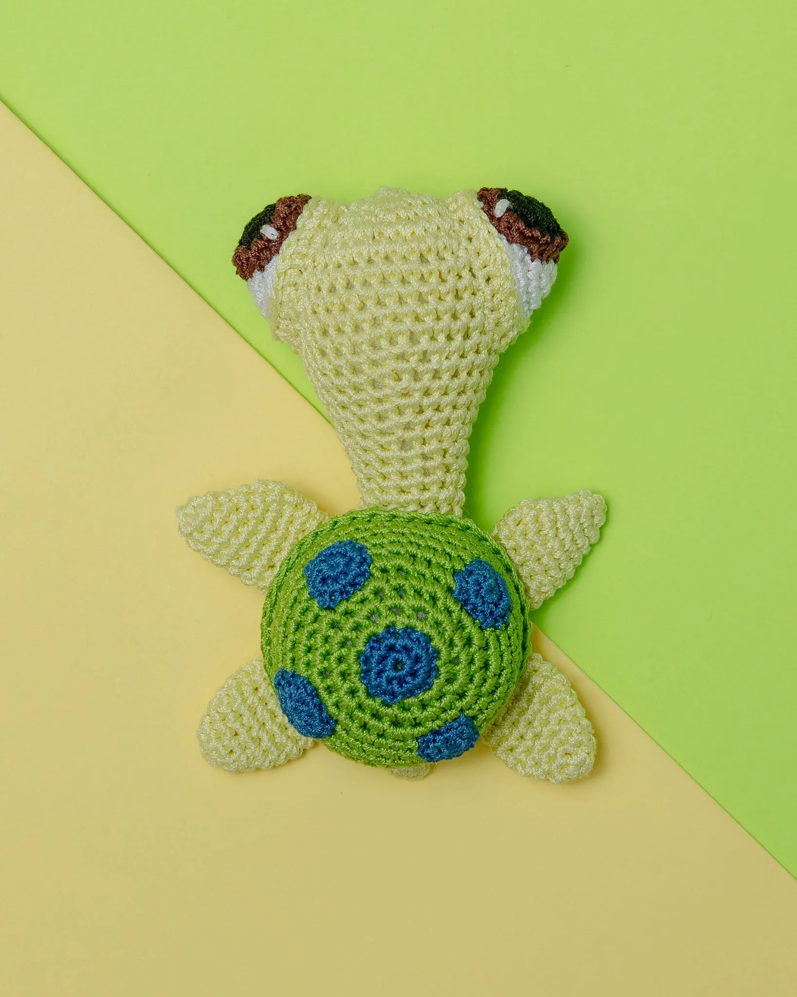 Sea Turtle Organic Knit Dog Toy