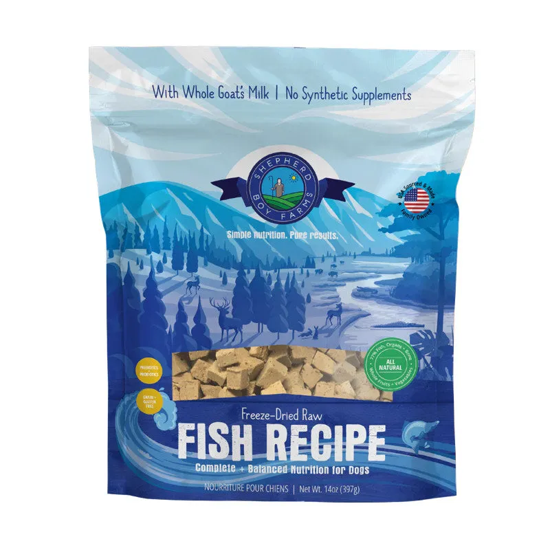 Shepherd Boy Farms Freeze Dried Fish Medley 14oz