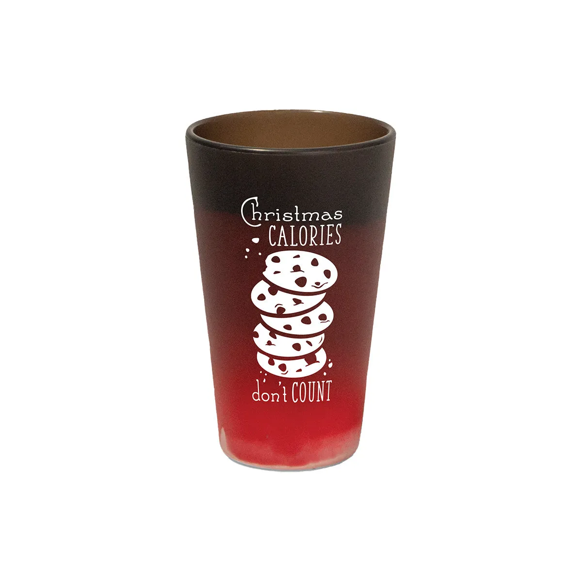 Silipint Silicone Limited Edition "Christmas Calories" Pint Glass