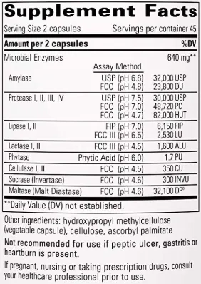 Similase-Lipo 90 Vegetable Capsules - Special Order