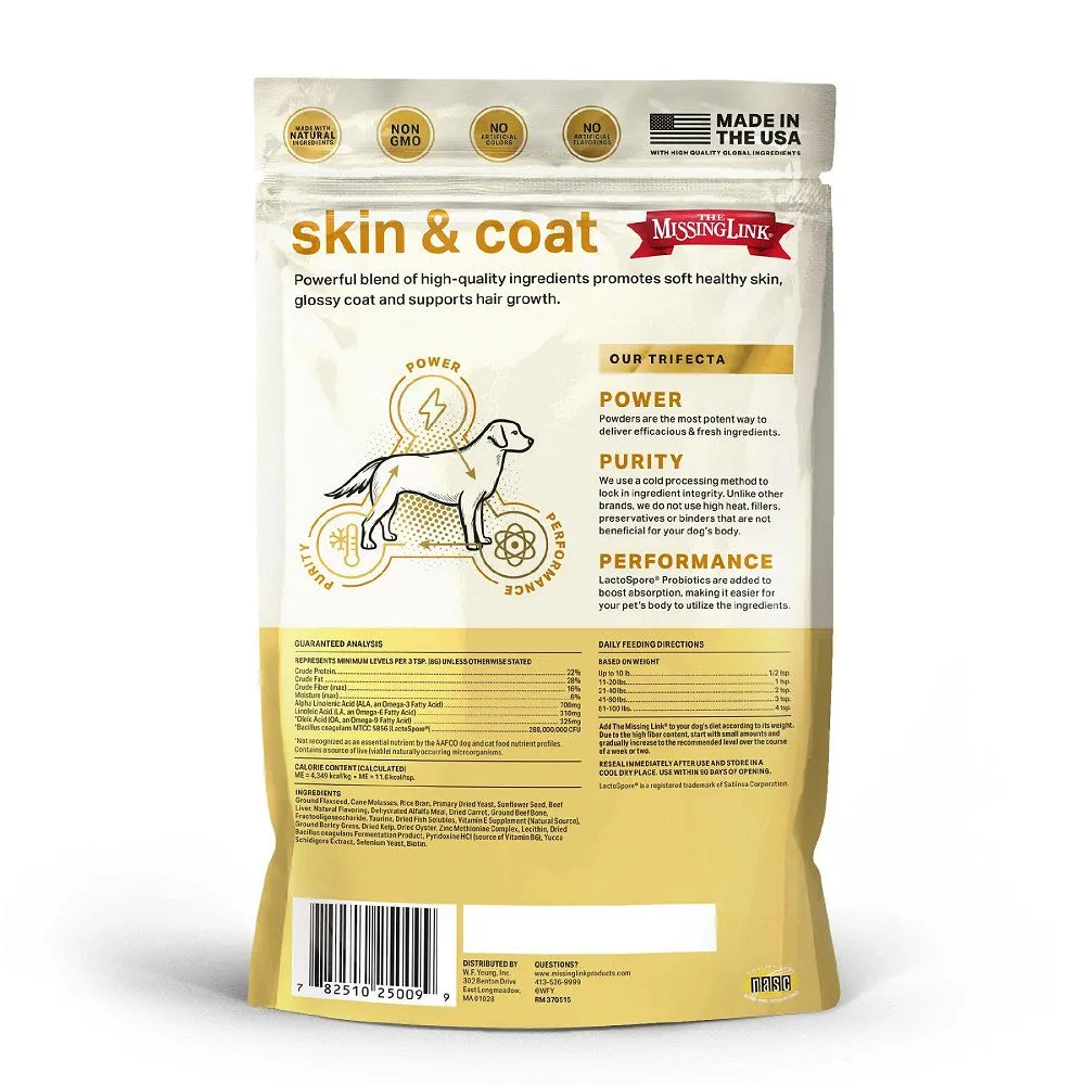 Skin & Coat Powder Formula for Dogs