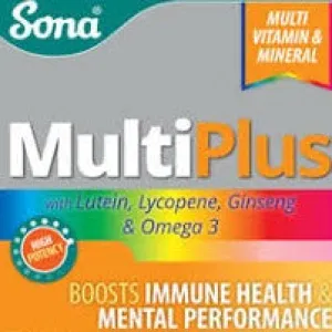 Sona Multiplus with Ginseng 30 Capsules