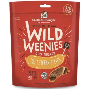 Stella & Chewy's Cage-Free Chicken Wild Weenies Dog Treats - 3.25oz