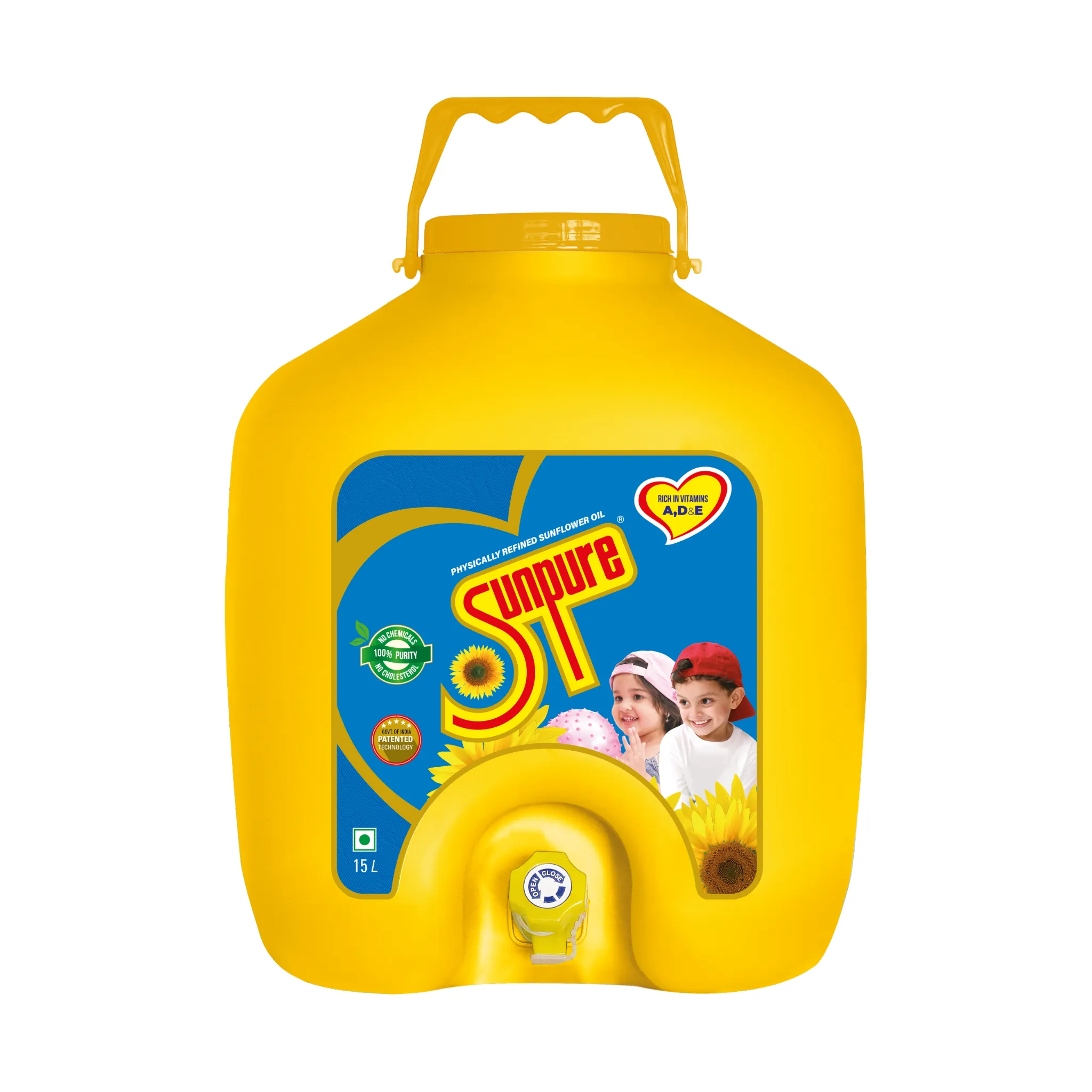 SUNPURE SUNFLOWER OIL -15 L JAR