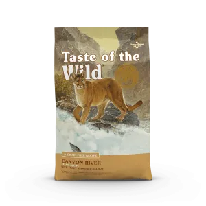 Taste of the Wild Cats: Canyon River with Trout & Smoked Salmon Dry Food