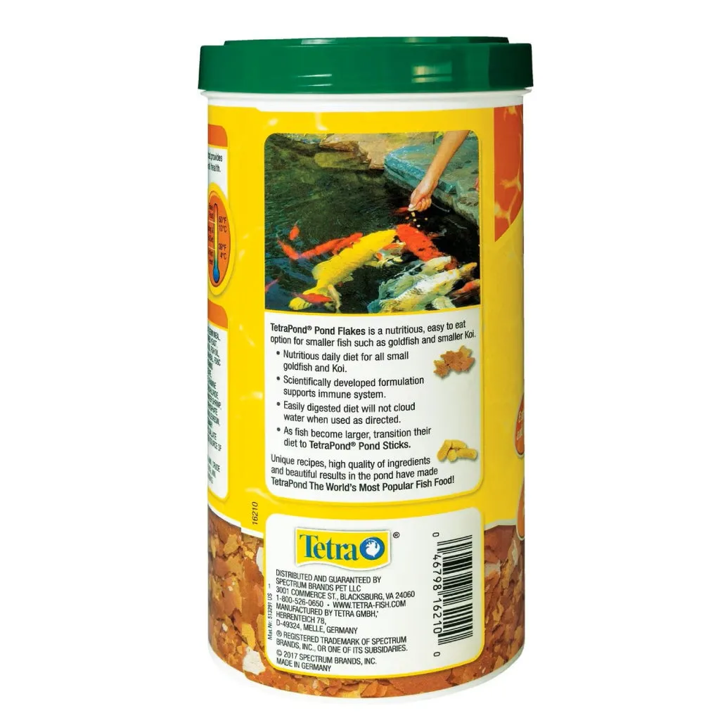 Tetra Pond Flakes for Small Koi & Goldfish (6.35 oz)