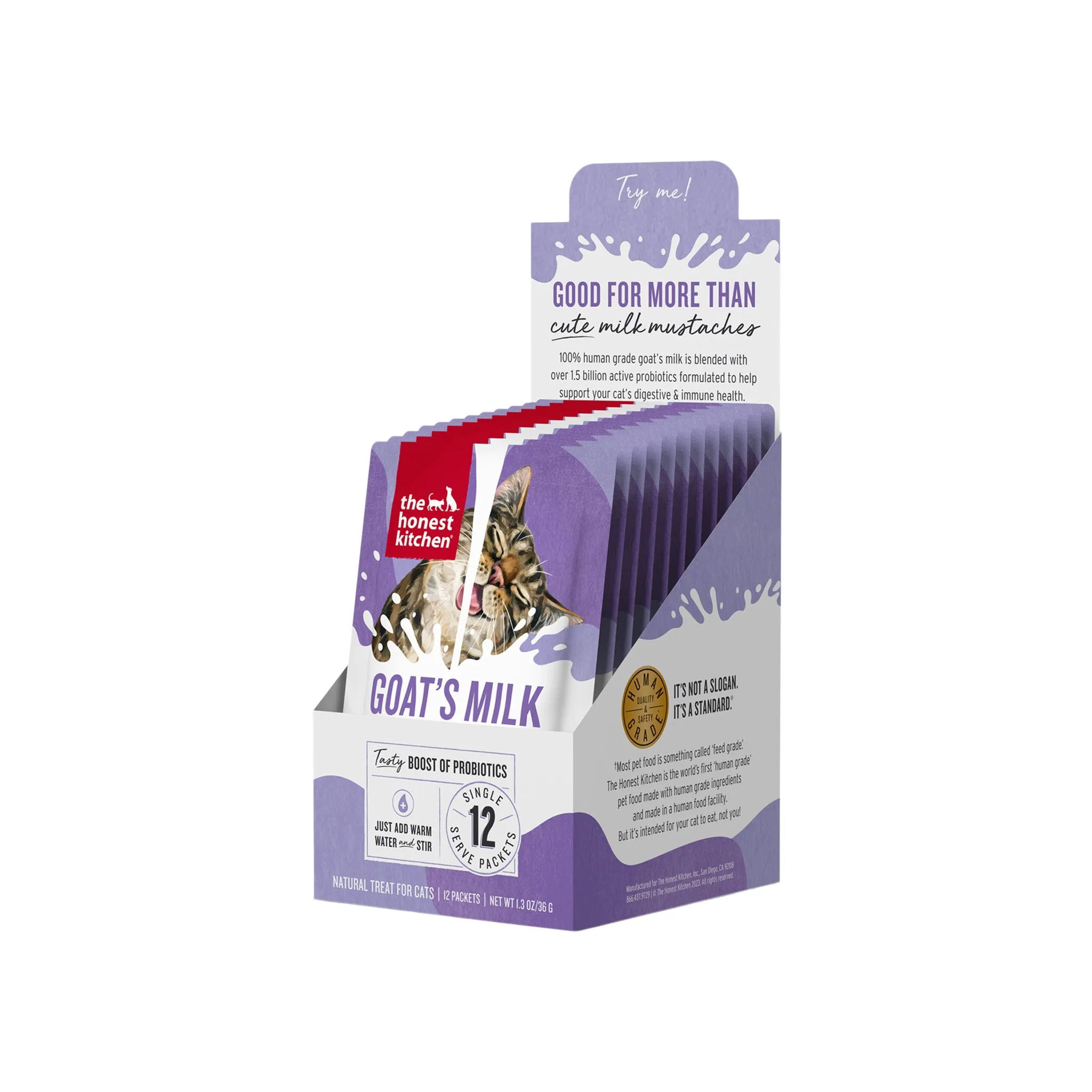 The Honest Kitchen Goat's Milk with Probiotics for Cats