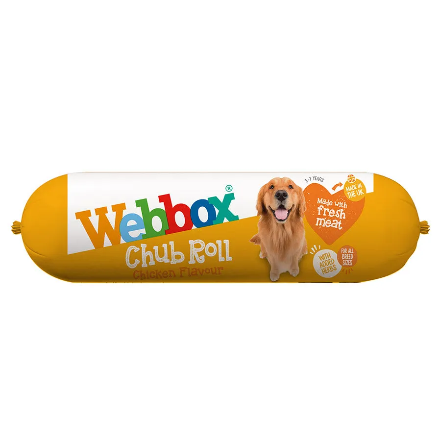 Webbox Chub Roll Wet Adult Dog Food 720g