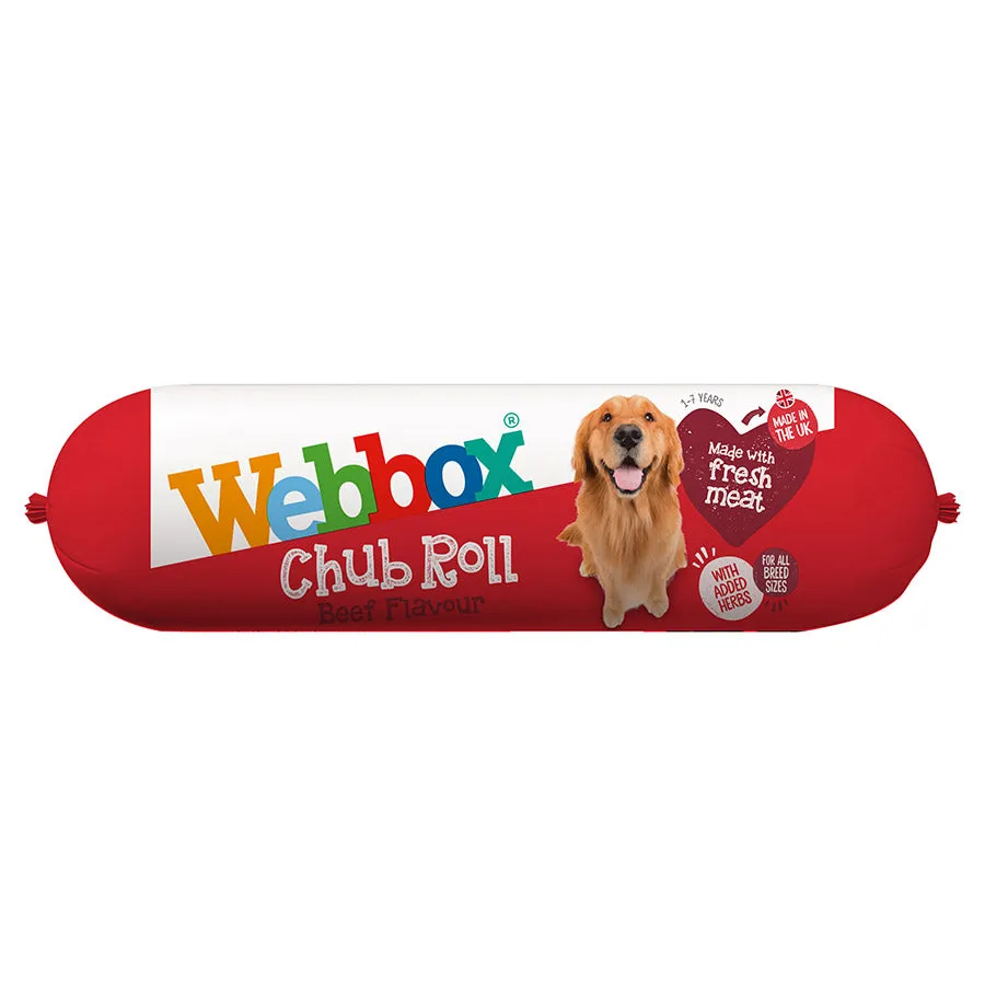 Webbox Chub Roll Wet Adult Dog Food 720g