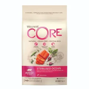 Wellness Core Dry Adult Cat Food Sterilised Ocean 4kg