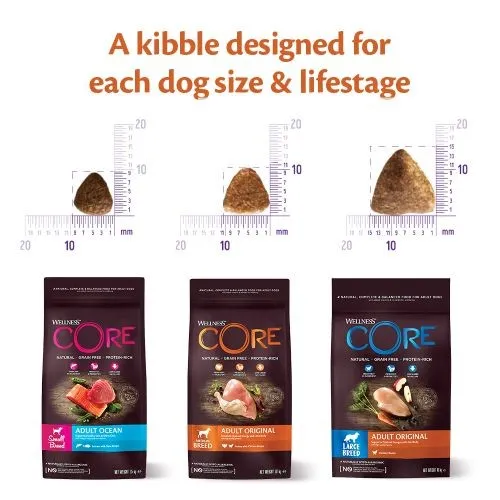 Wellness CORE Large Breed Chicken Grain Free Dry Adult Dog Food 10kg