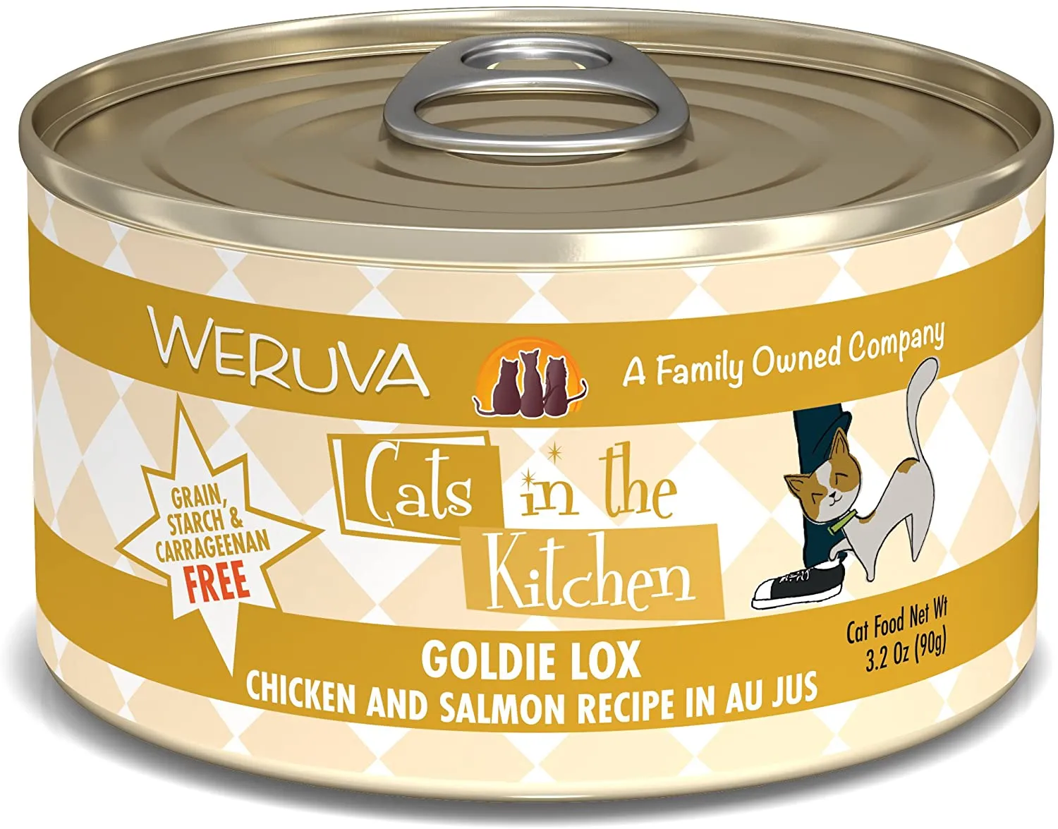 Weruva Cats in the Kitchen Goldie Lox 3.2oz