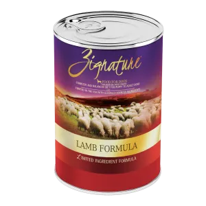 Zignature Lamb Canned Dog Food Formula